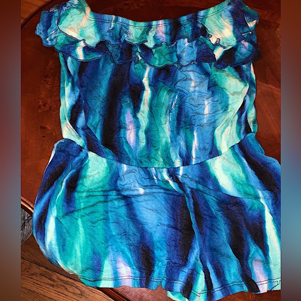 Blue romper by Body Central